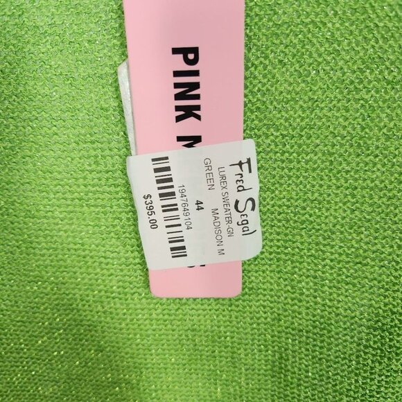 NWT Pink Memories 11035 LUREX HELEN Cardigan - Green Size 44 - Picture 8 of 12